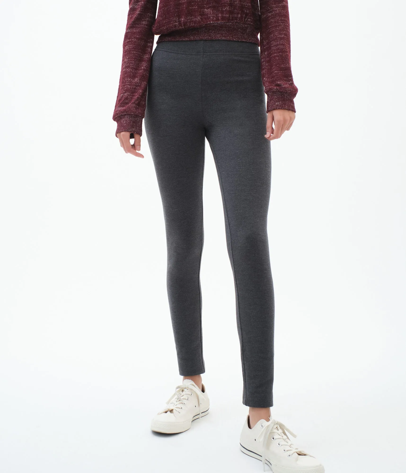 Aeropostale High-Rise Stretch Fleece Leggings