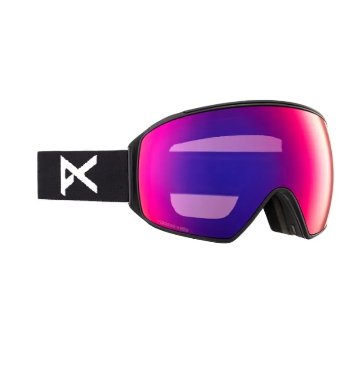 Anon M4 Toric Snow Goggles   Bonus Lens   MFI - Black / Perceive Sunny Red