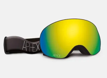 Aphex Adults Ski & Board Goggles - XPR Explorer Matt Black