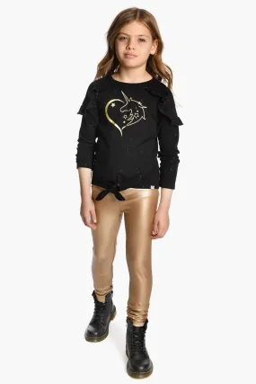 Appaman Gold Girls Leggings