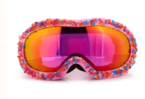 Bling2o Girls Swirls Of White Ski and Snow Mask