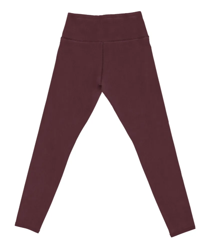 Britt's Knits® Basics Seamless Fleece-Lined Leggings in Black, Burgundy Red, Gray, and Navy