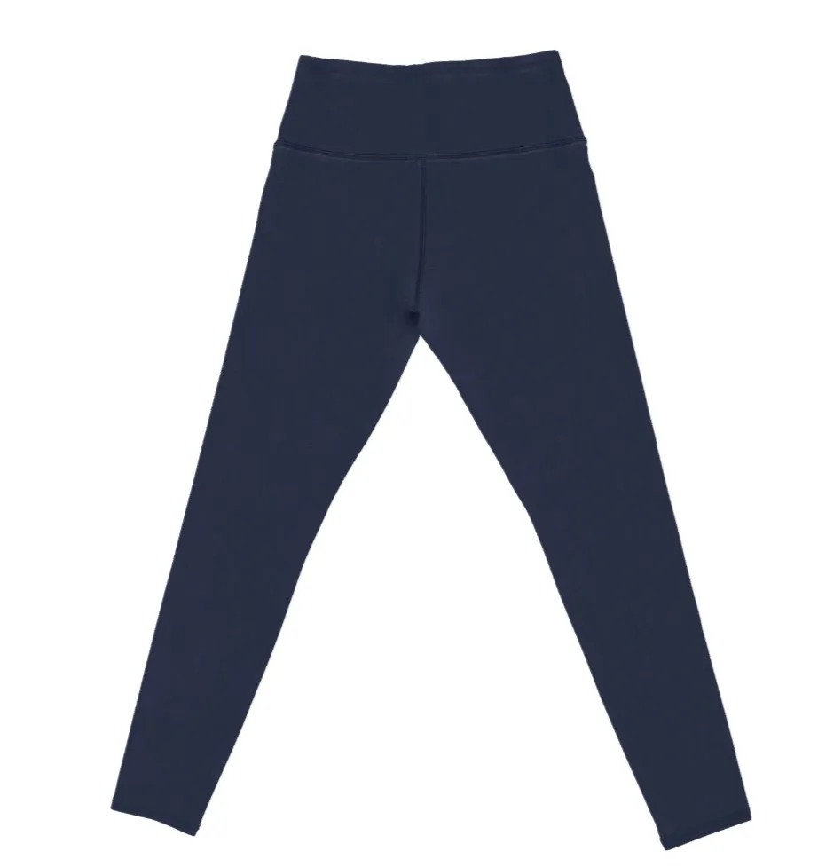 Britt's Knits® Basics Seamless Fleece-Lined Leggings in Black, Burgundy Red, Gray, and Navy