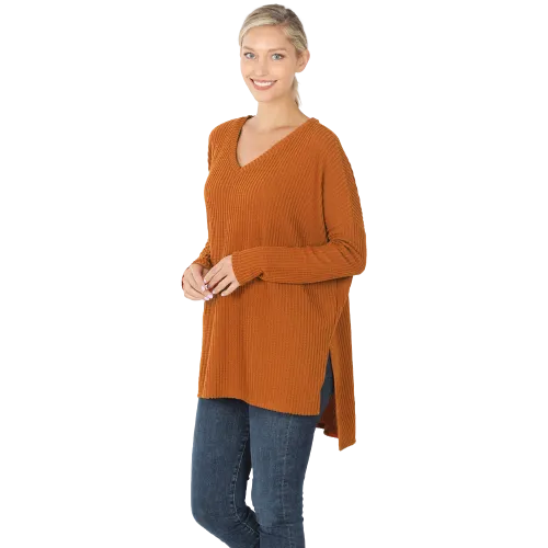 Brushed Thermal Hi-Low Tunic