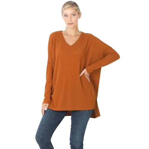 Brushed Thermal Hi-Low Tunic