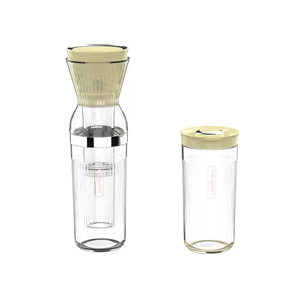 Donlim Cold Brew Coffee and Tea Maker DL-9003 | Quick 350ml Extraction Cup