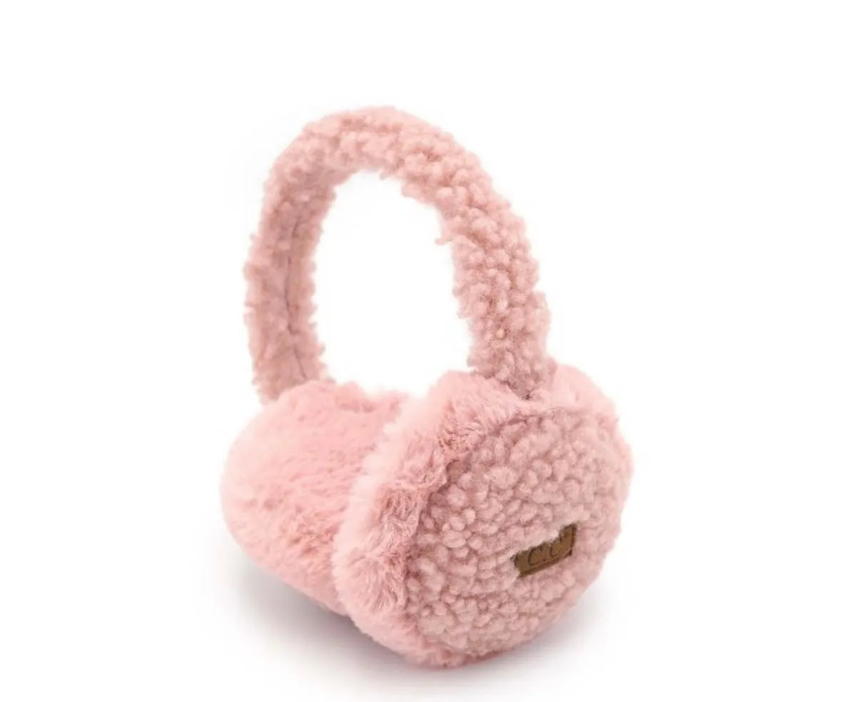 Faux Fur Sherpa Ear Muffs