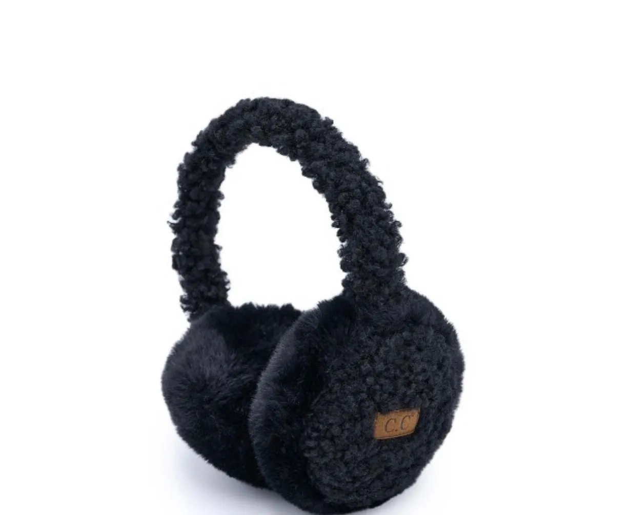 Faux Fur Sherpa Ear Muffs