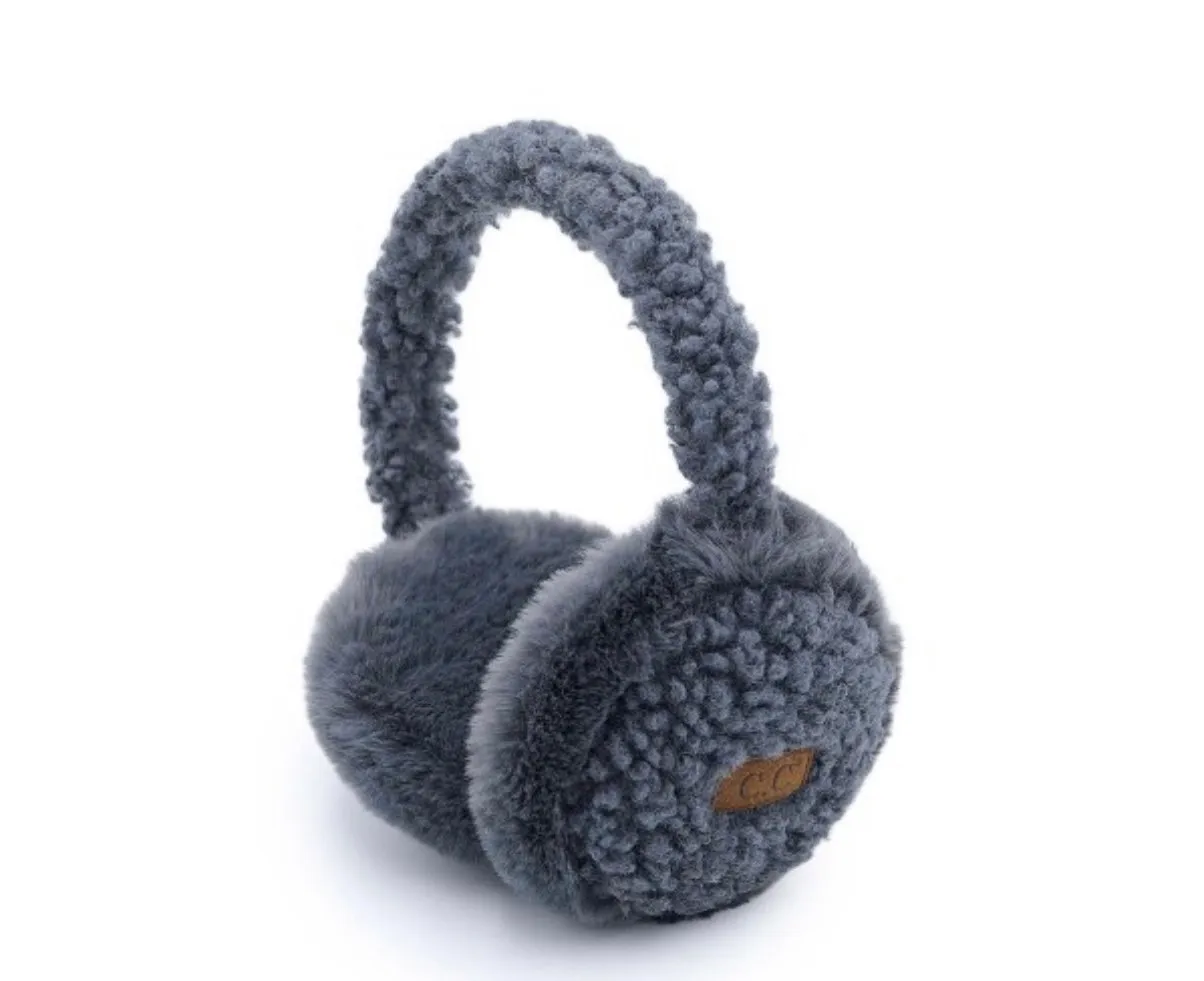 Faux Fur Sherpa Ear Muffs