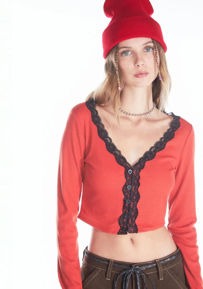 Highly Selective Thermal Crop Top