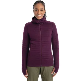 Icebreaker Women's Merino ZoneKnit Explore LS Zip Hoodie