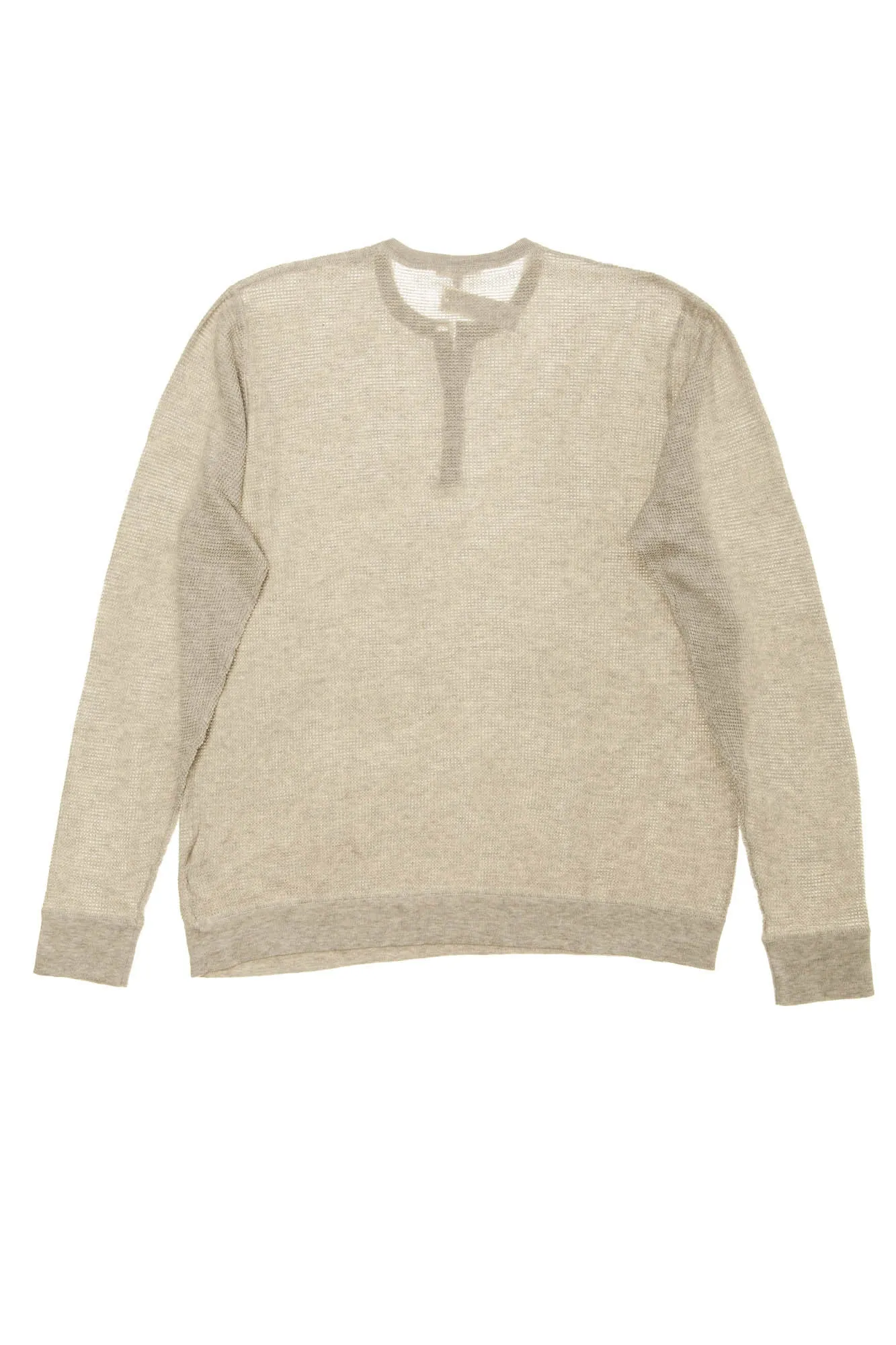 James Perse - Gray Long Sleeve Thermal - 3