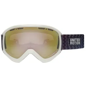 JP Kids Mirror Snow Goggle-WHITE