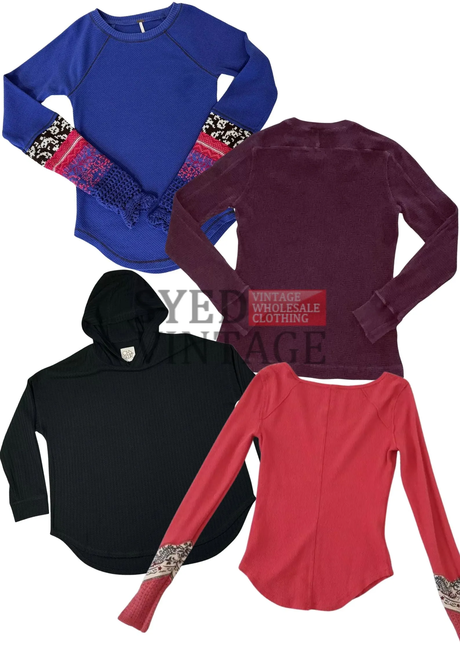 Ladies Thermal Sweaters Mix 45kg Bale