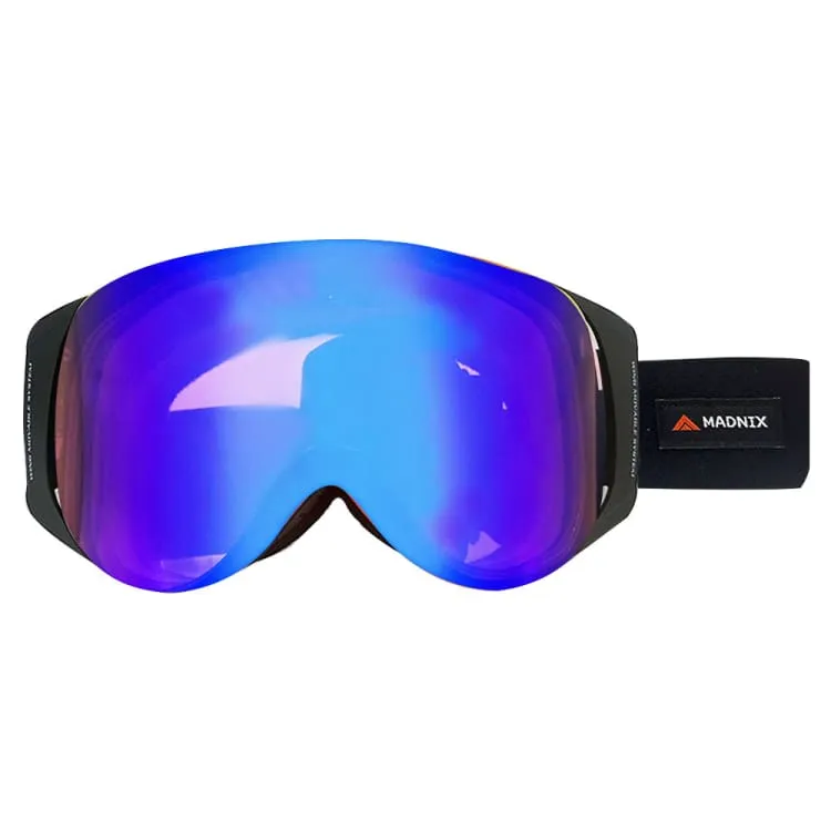 Madnix Mirror Snow Goggle-BLUE [Japanese Brand]