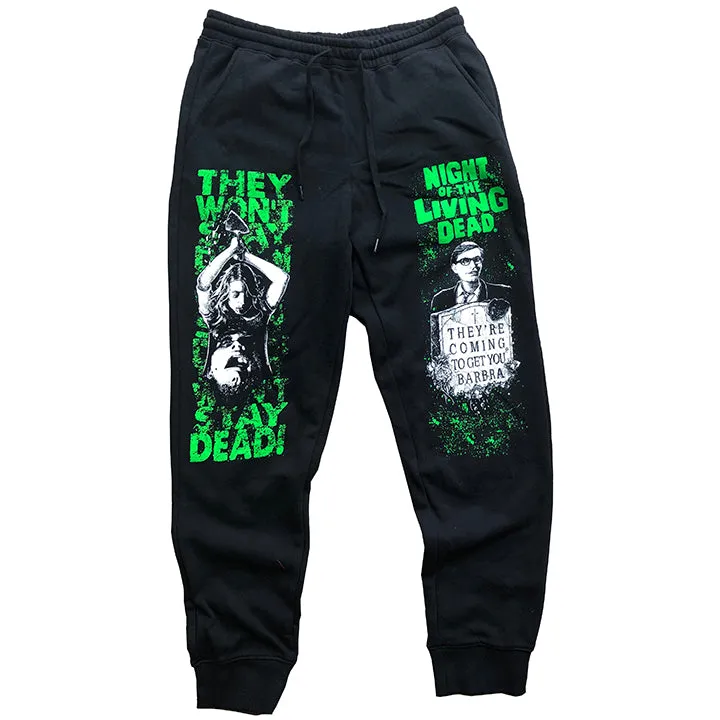 NIGHT OF THE LIVING DEAD BARBRA JOGGER SWEATS