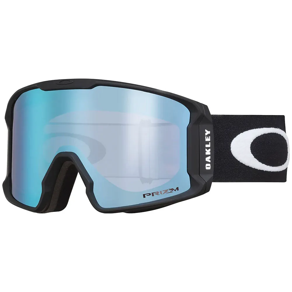 Oakley Line Miner L Snow Goggles - Black With Prizm Sapphire Lens