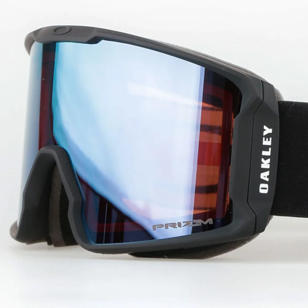 Oakley Line Miner L Snow Goggles - Black With Prizm Sapphire Lens