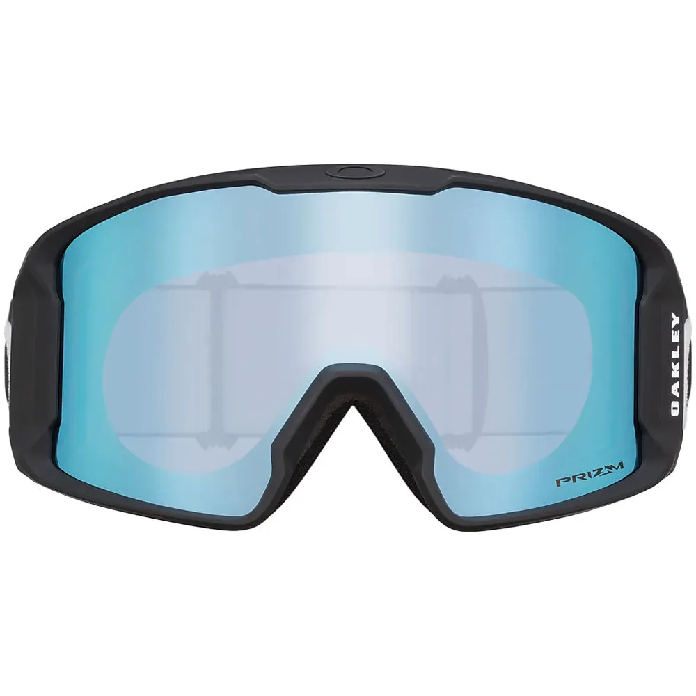 Oakley Line Miner L Snow Goggles - Black With Prizm Sapphire Lens