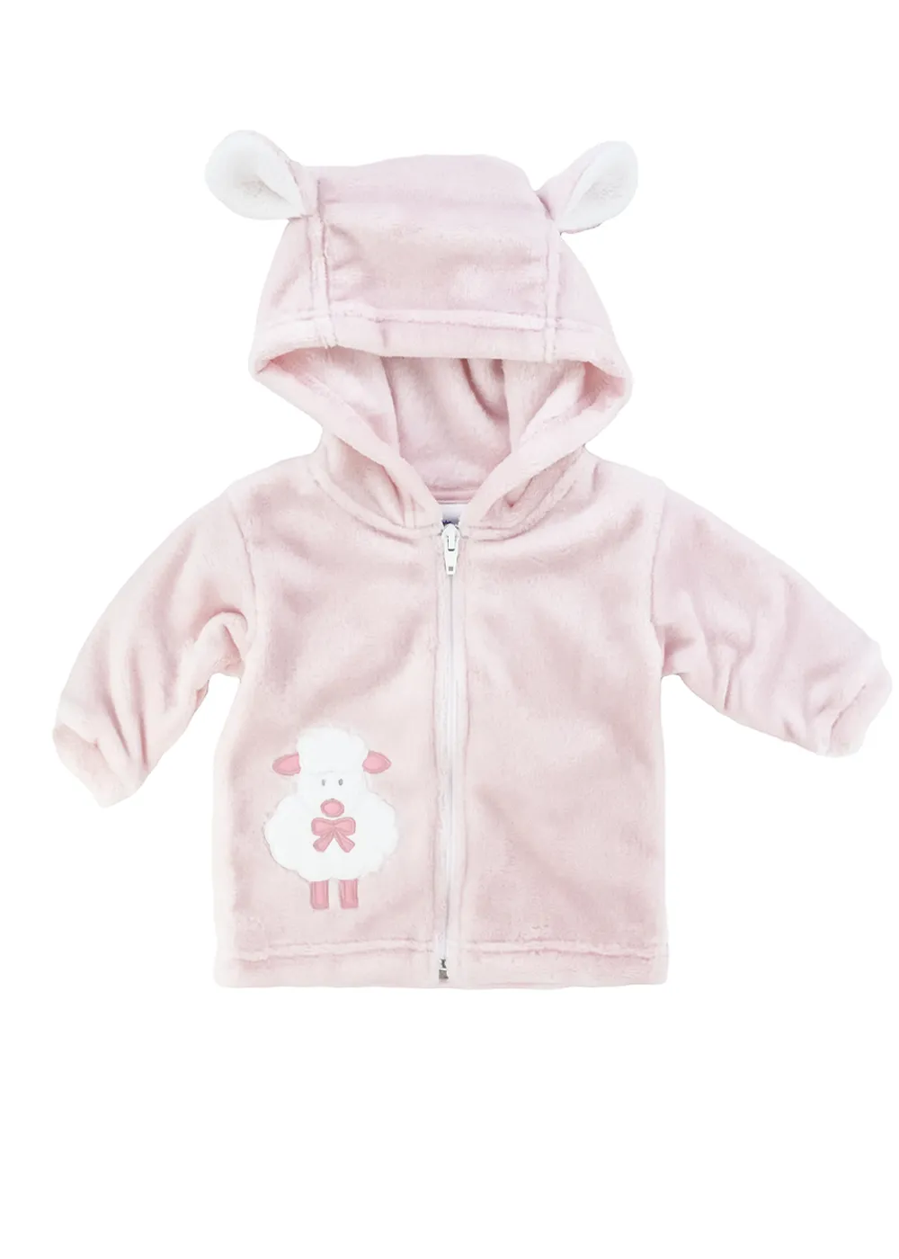 Pink Plush Lamb Hoodie