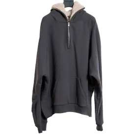 Quarter Zip Sherpa Hoodie