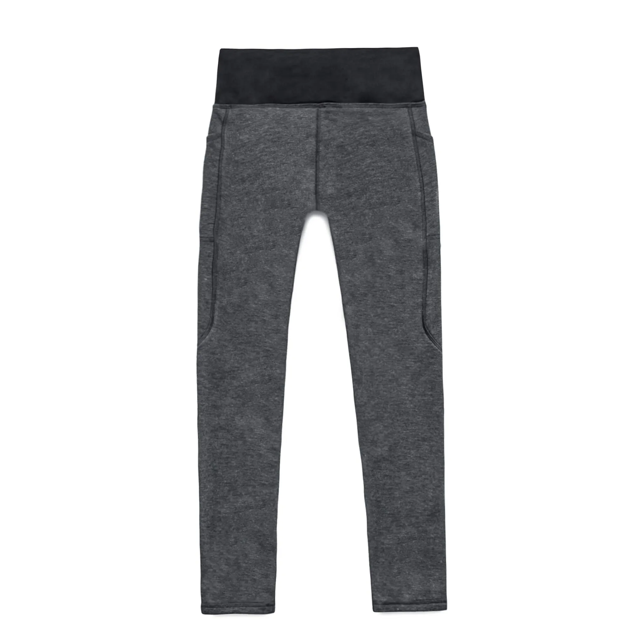 The Harper Legging in Indigo Melange Fleece