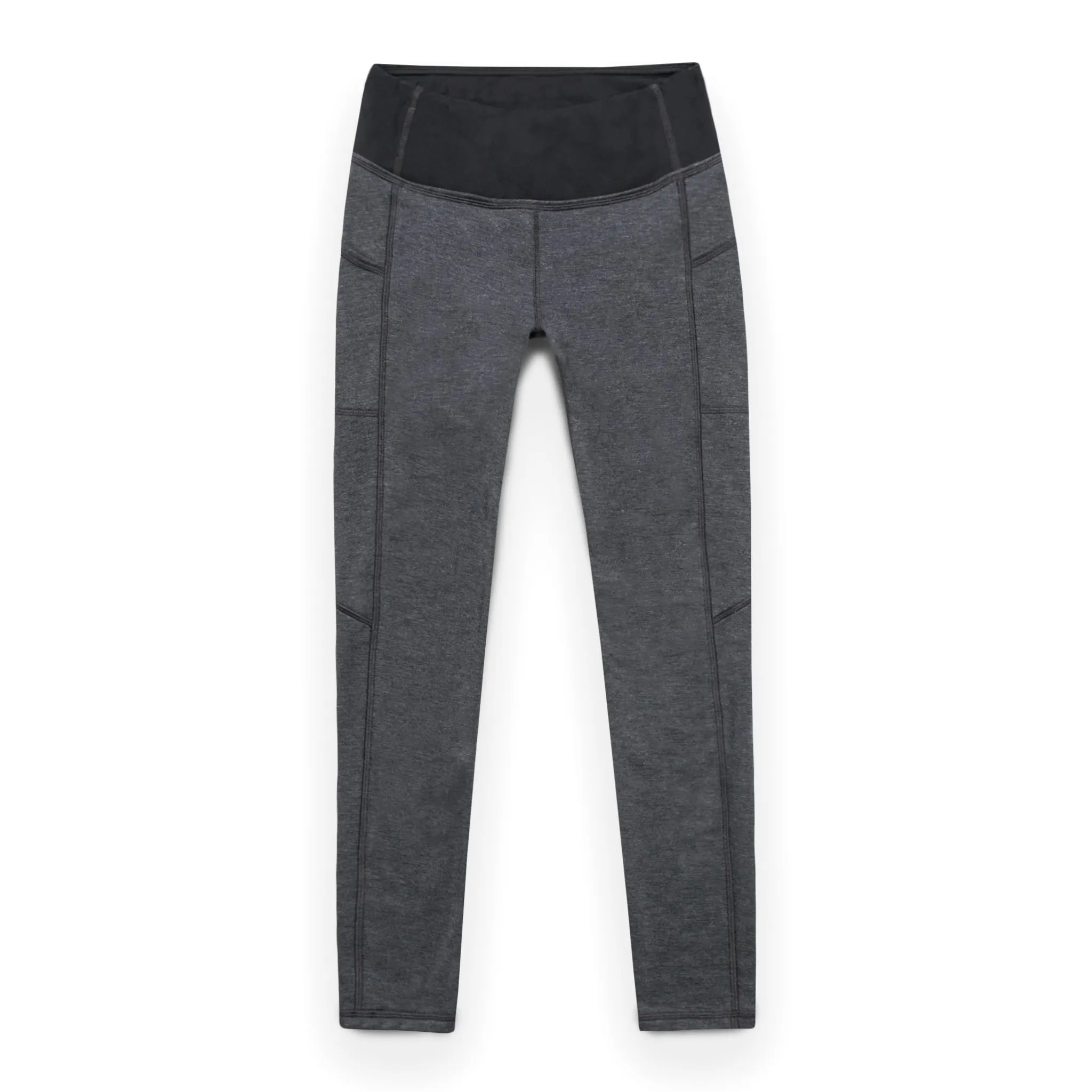 The Harper Legging in Indigo Melange Fleece