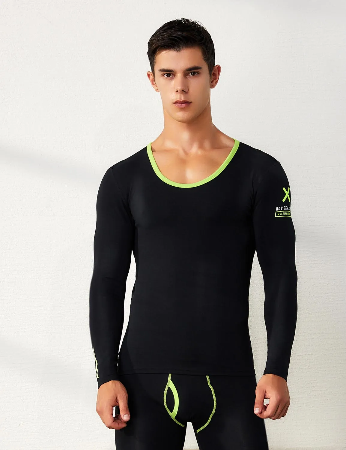 Thermal Crew Neck Baselayer Long Sleeve Tops 81201