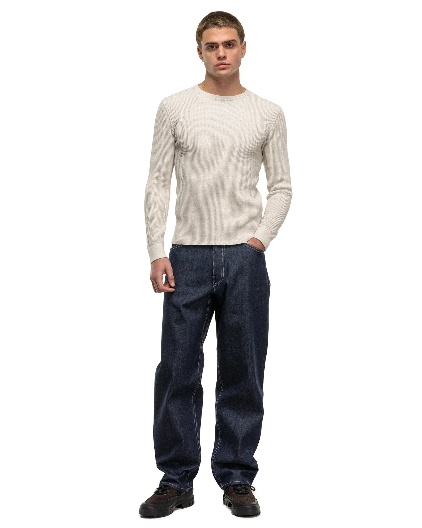 Thermal Crew Neck Oatmeal