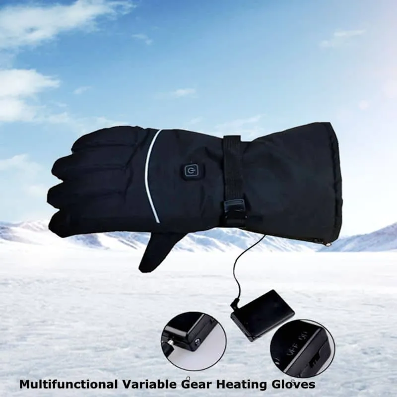 Three-stage Temperature Regulating Electric Heating Gloves