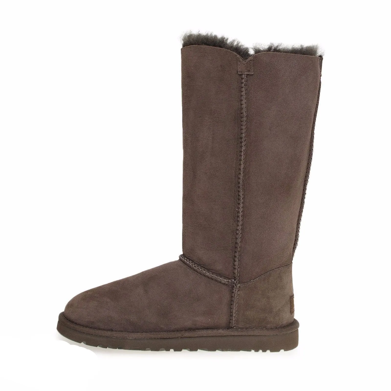 UGG Bailey Button Triplet Chocolate Boots