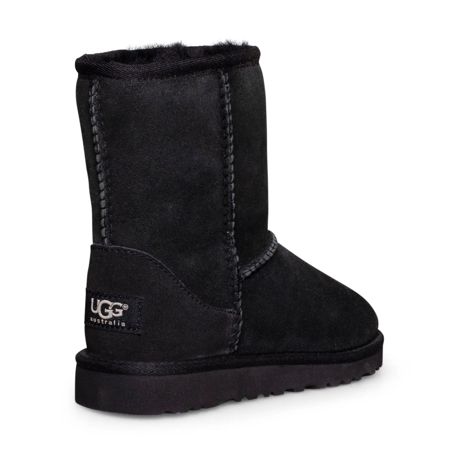 UGG Classic Short Black Boots - Youth