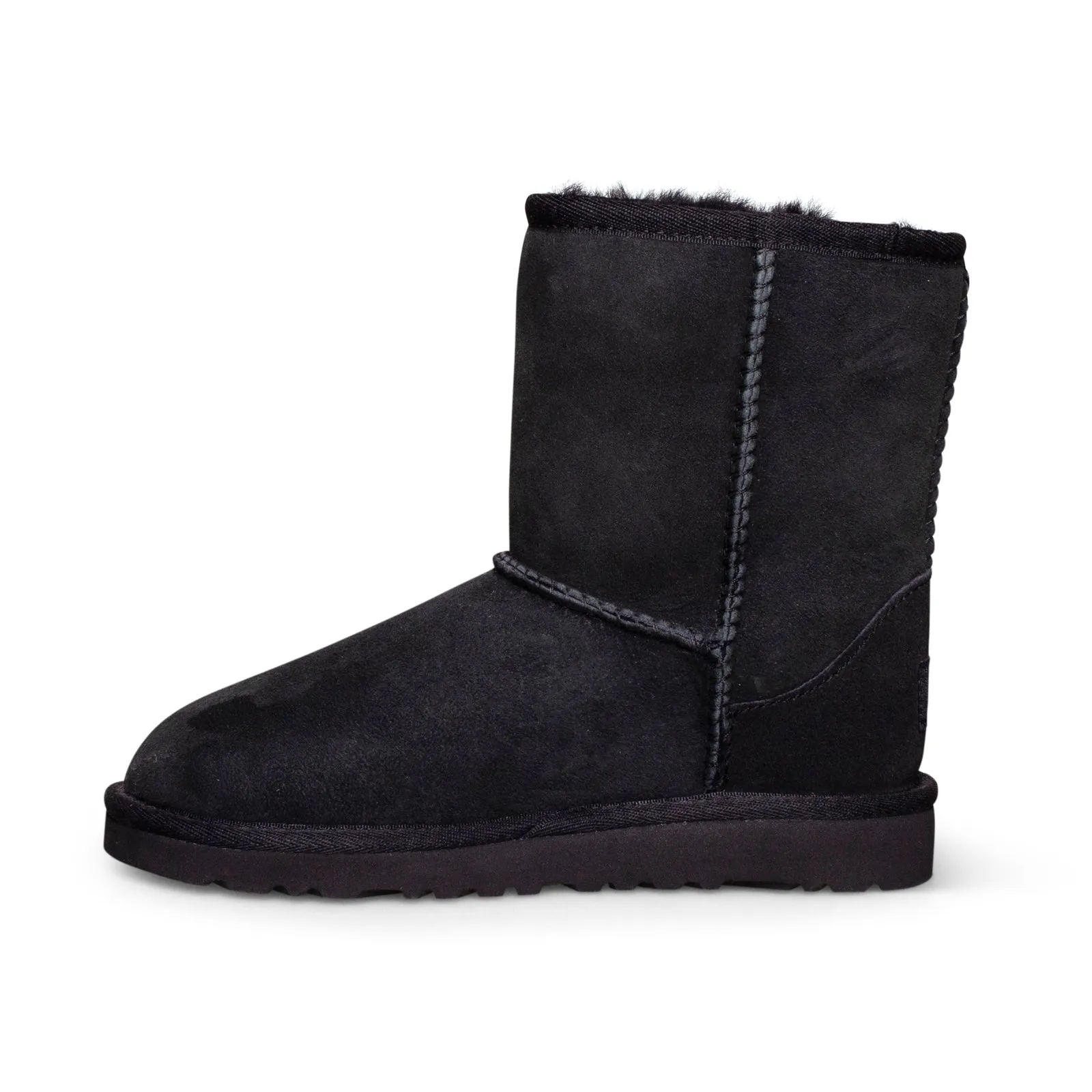 UGG Classic Short Black Boots - Youth