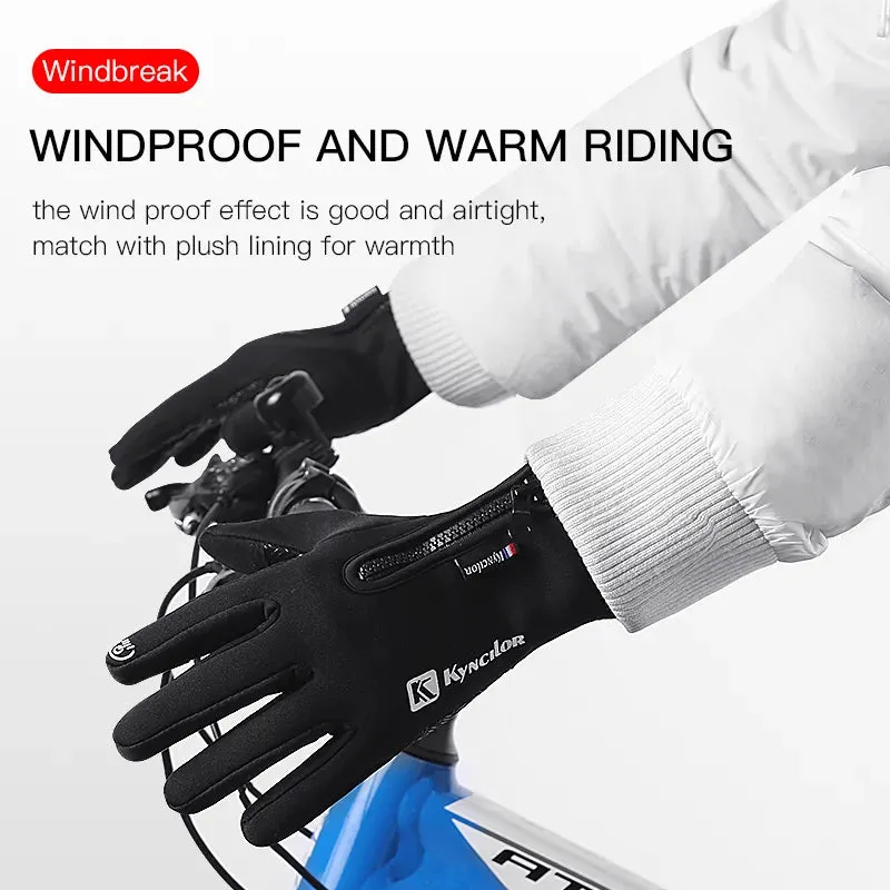 Unisex Touchscreen Winter Thermal Warm Cycling Bicycle Bike Ski Outdoor Camping Hiking Motorcycle Gloves Sports Full Finger